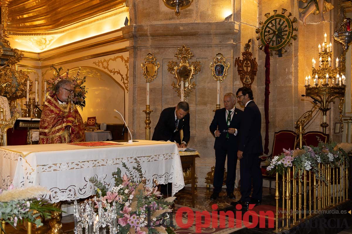 Visita de la Vera Cruz a las pedanías de Caravaca y Moratalla