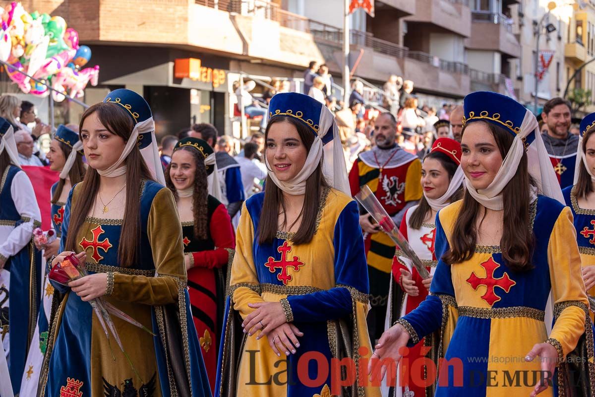 Procesión de subida a la Basílica en las Fiestas de Caravaca (Bando Cristiano)