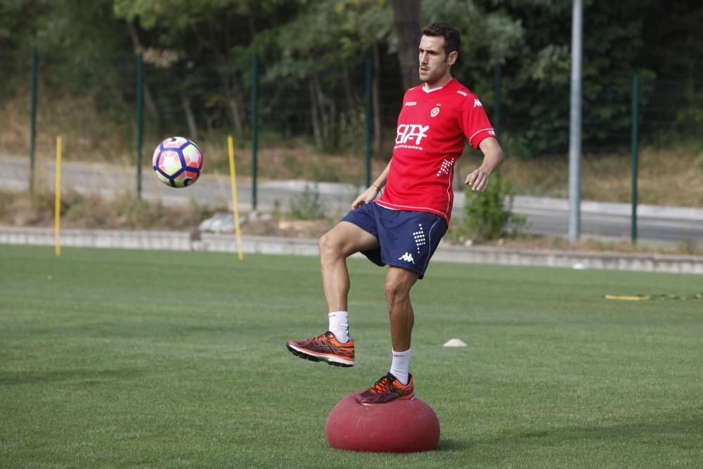 Primer entrenament del Girona FC