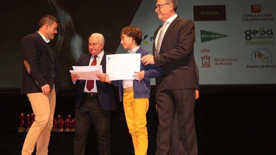 Un momento de la gala del deporte que se celebró el pasado 16 de diciembre en el Auditorio Regional Víctor Villegas