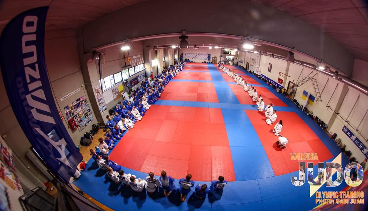 El Valencia Judo Training Camp reunió a más de 1000 deportistas internacionales procedentes de casi 50 países.