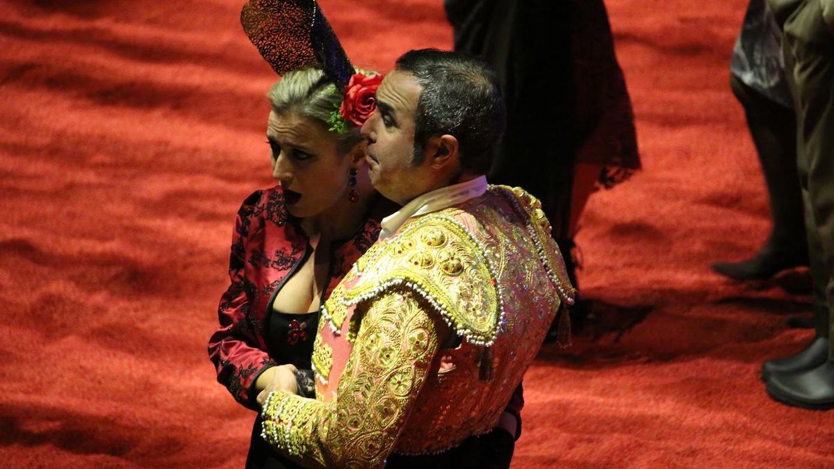 Representación de Carmen en el Maestranza.