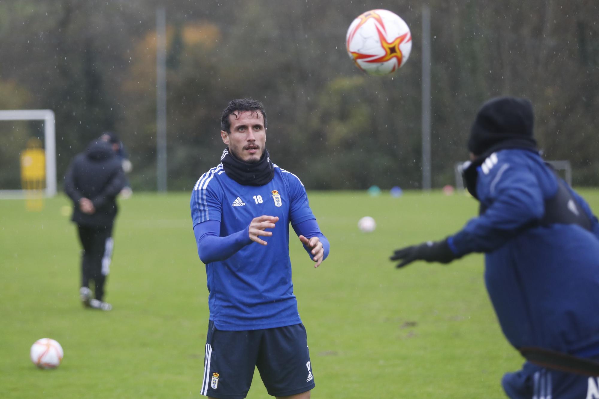 Las imágenes del entrenamiento del Oviedo