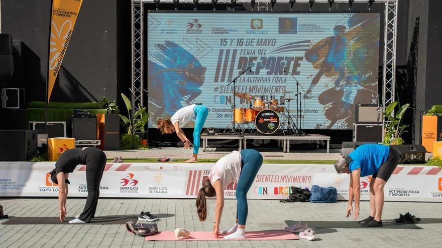  La Feria del Deporte cierra con varias novedades y rotundo éxito en Santa Lucía