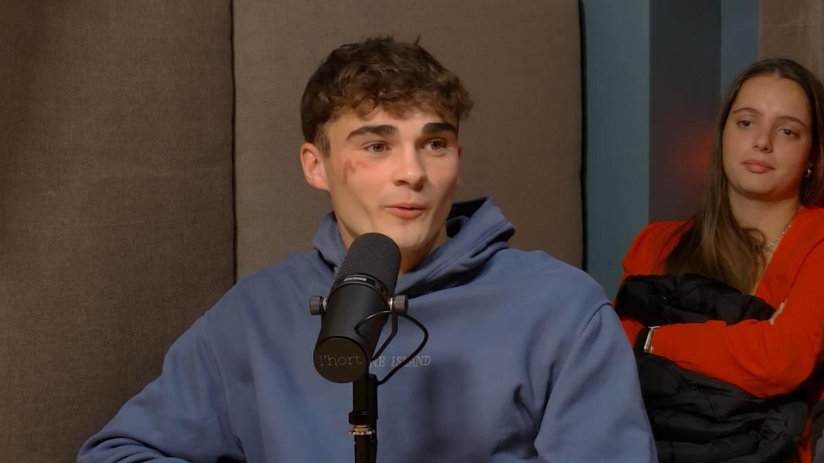 Joel Roca, jugador del Girona que recibió la patada de Antony