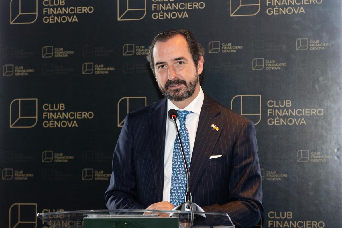 Arturo de las Heras, presidente del Club Financiero Génova.