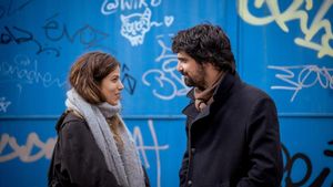 Iria del Río y Francesco Carril, protagonistas de las serie Los años nuevos.