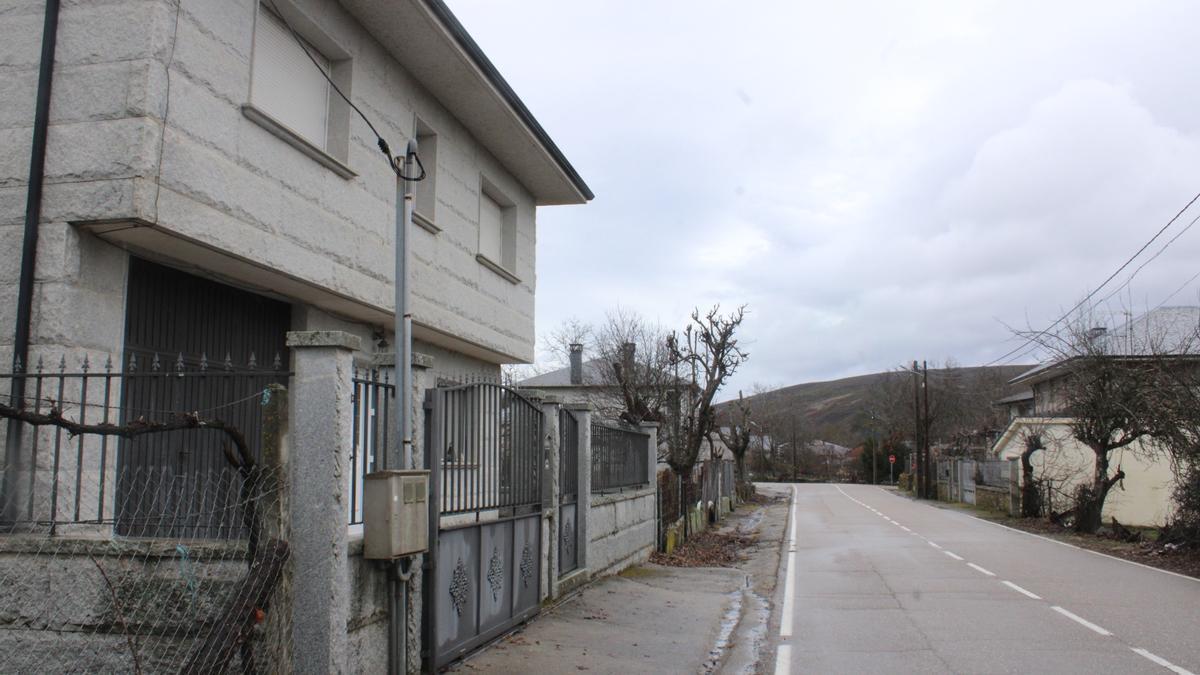 Una de la viviendas de Calabor a la que accedieron los ladrones