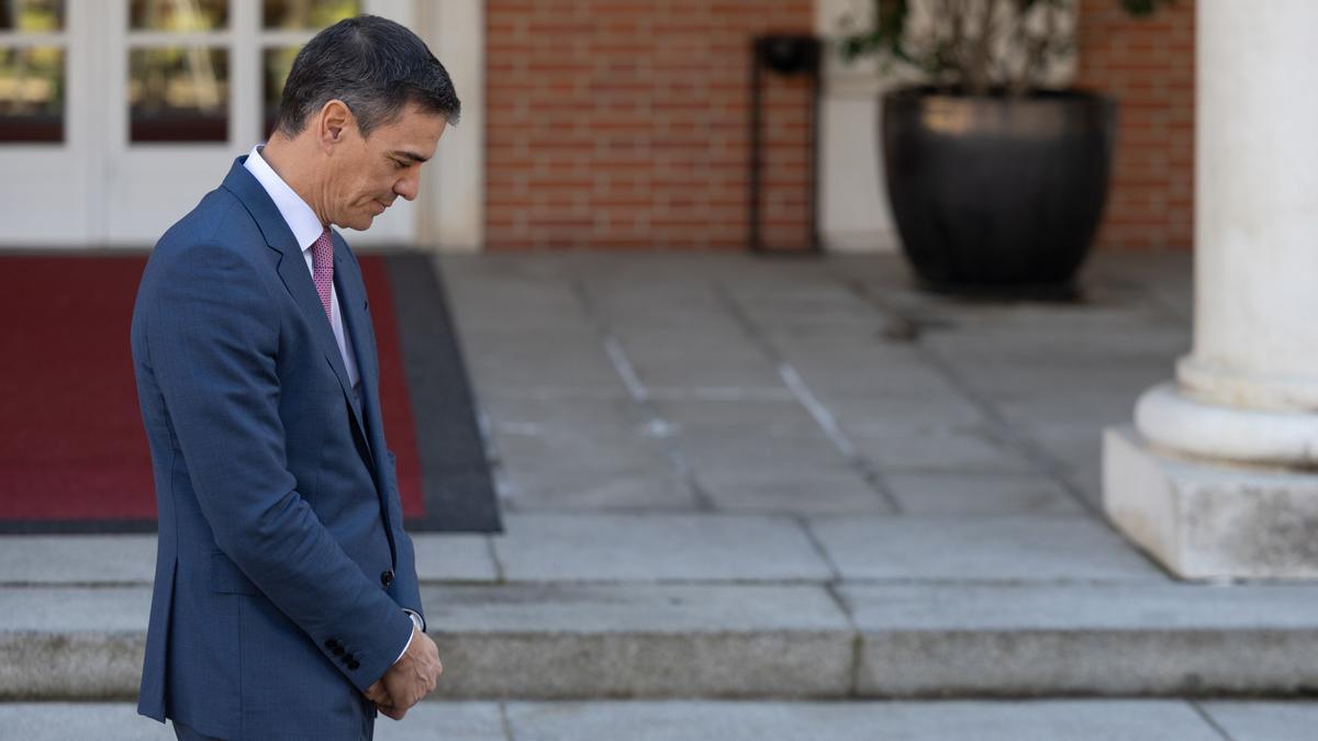 El presidente del Gobierno, Pedro Sánchez, en una foto de archivo en Moncloa.