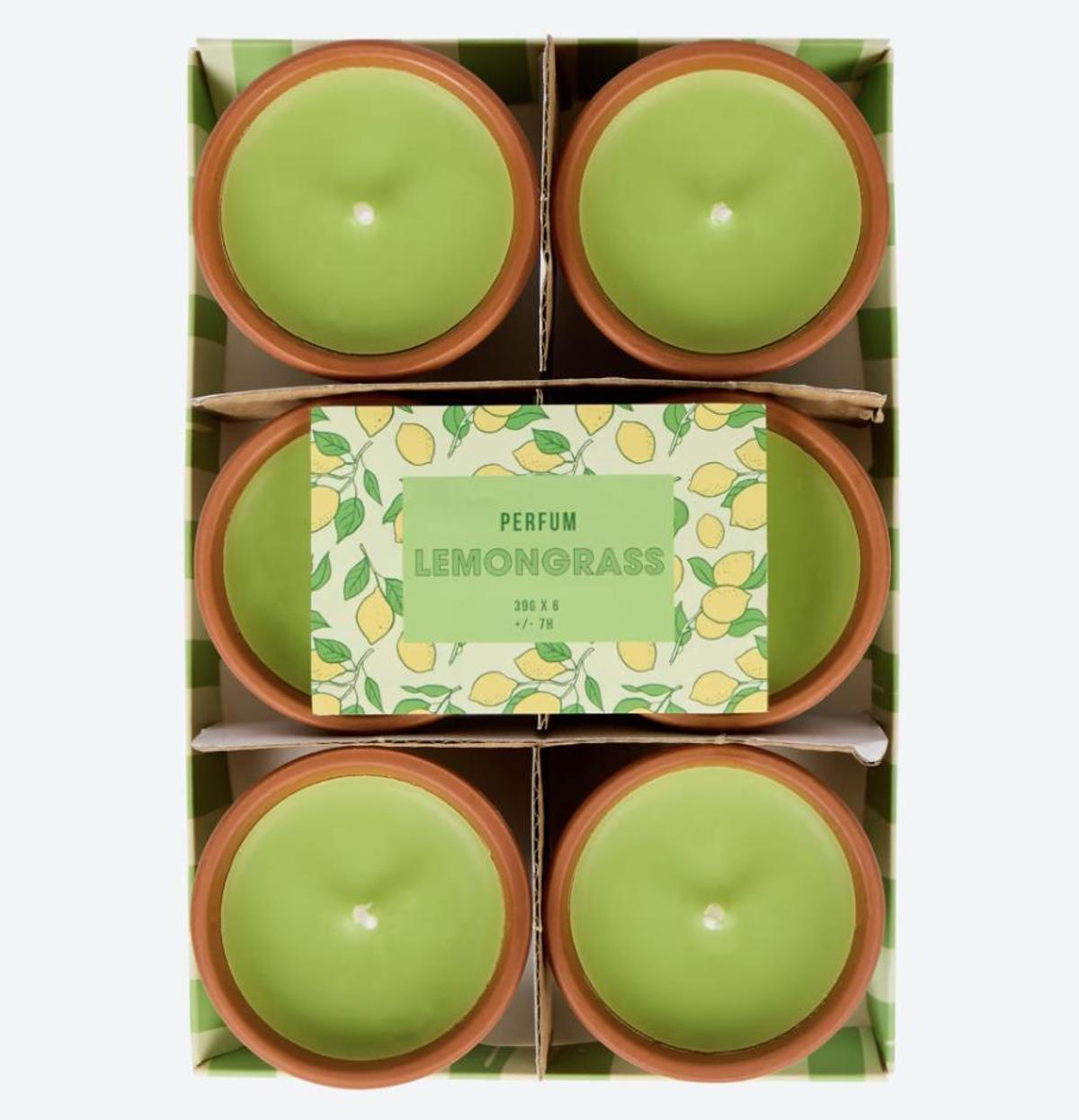 Velas de citronela.