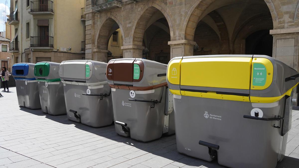Presentació del nou model de recollida d'escombraries a Manresa