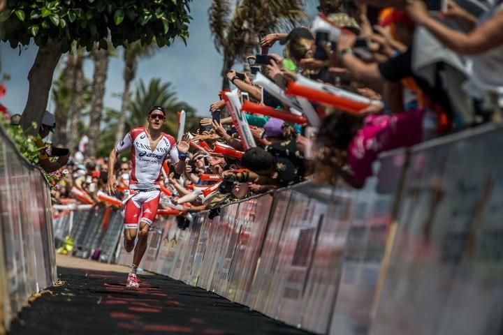 Atletas durante la celebración del Ironman 2016