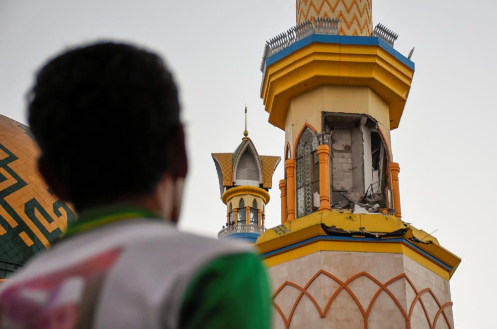 Terratrèmol a l'illa de Lombok a Indonèsia