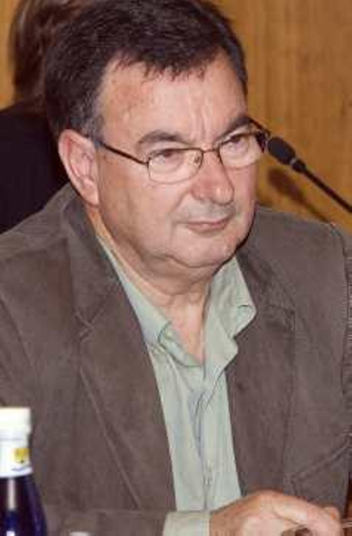 Juan Moragues, en un pleno.