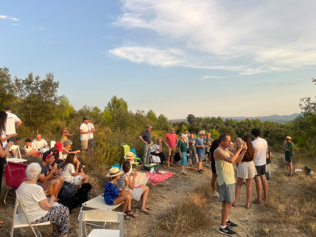 L'eclipse a Gaüses
