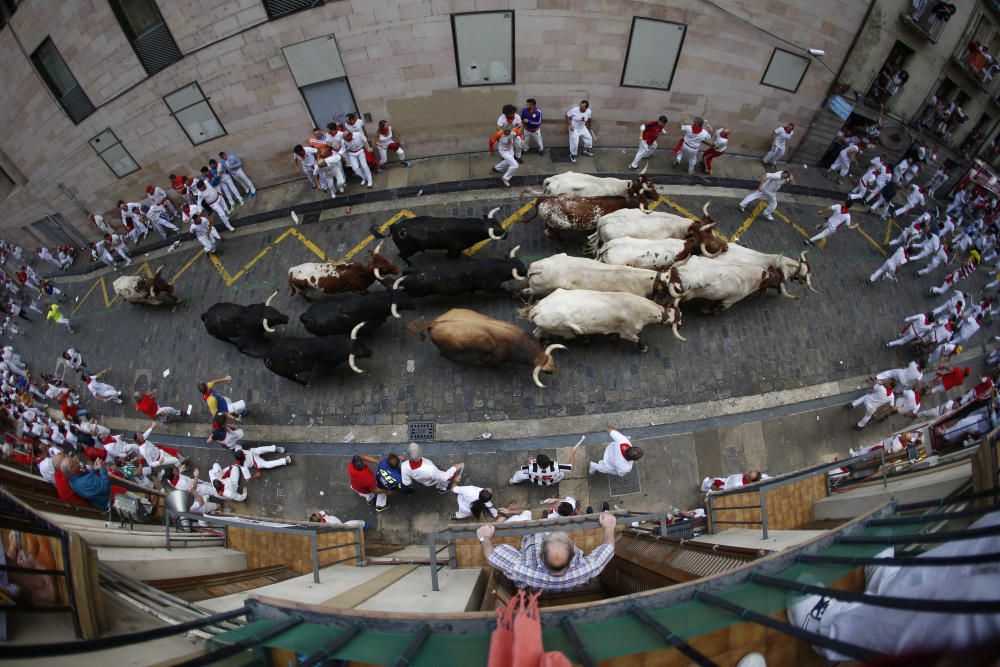 Tercer "encierro" dels Sanfermines 2017