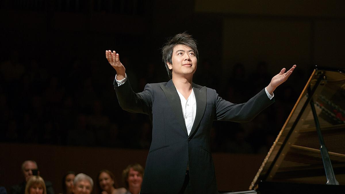 Lang Lang durante uno de sus conciertos en el Palau de la Música.