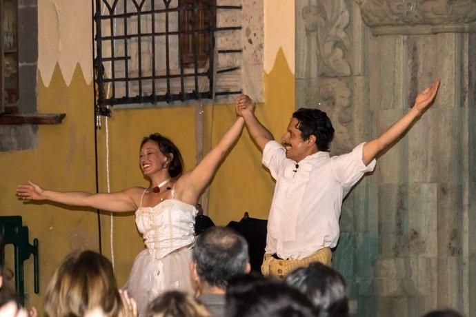 'Los Amantes del  Cielo', de Temudas Fest, en la Plaza del Pilar Nuevo