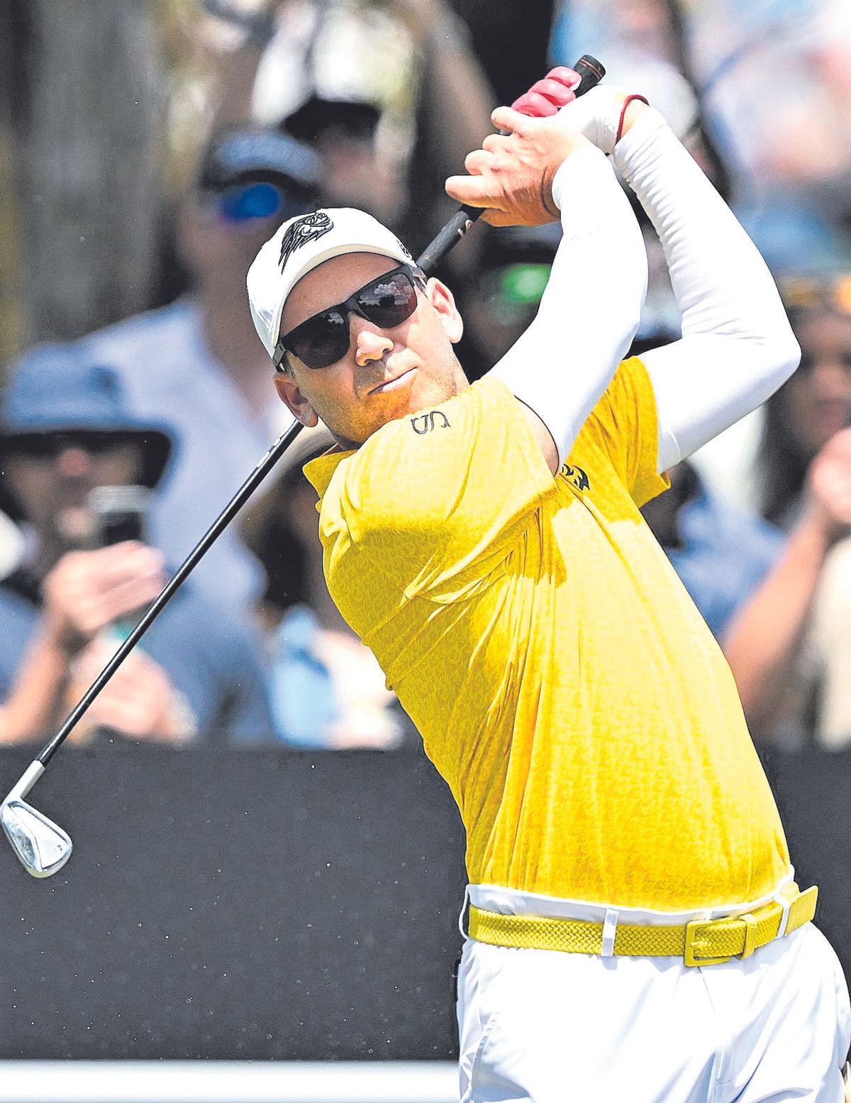 GOLF SERGIO GARCÍA LIV RYDER CUP MAJORS, El momento feliz de Sergio García