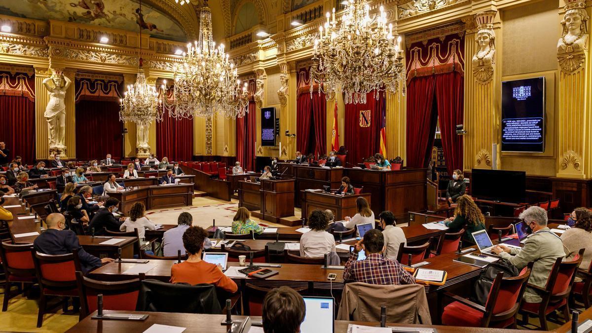 El Parlament balear.