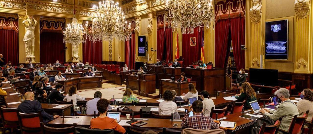 El Parlament balear.