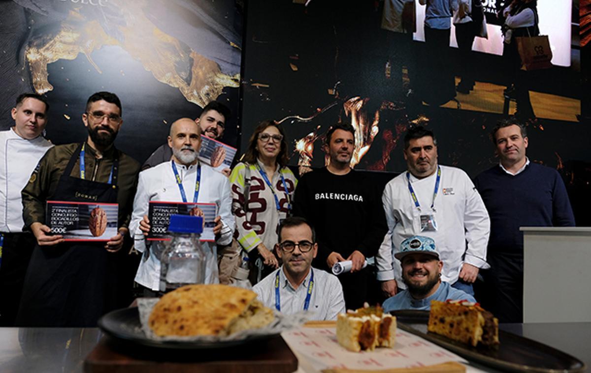 Los finalistas del certámen.