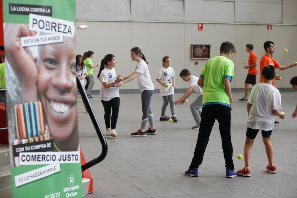 Gijón, campeona del mundo de fútbol botella