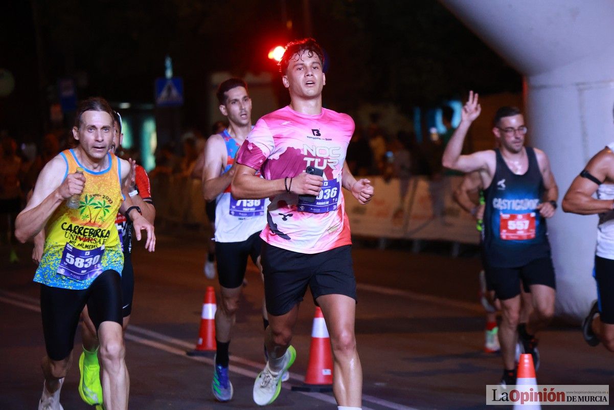 Las mejores imágenes de la carrera nocturna de Murcia