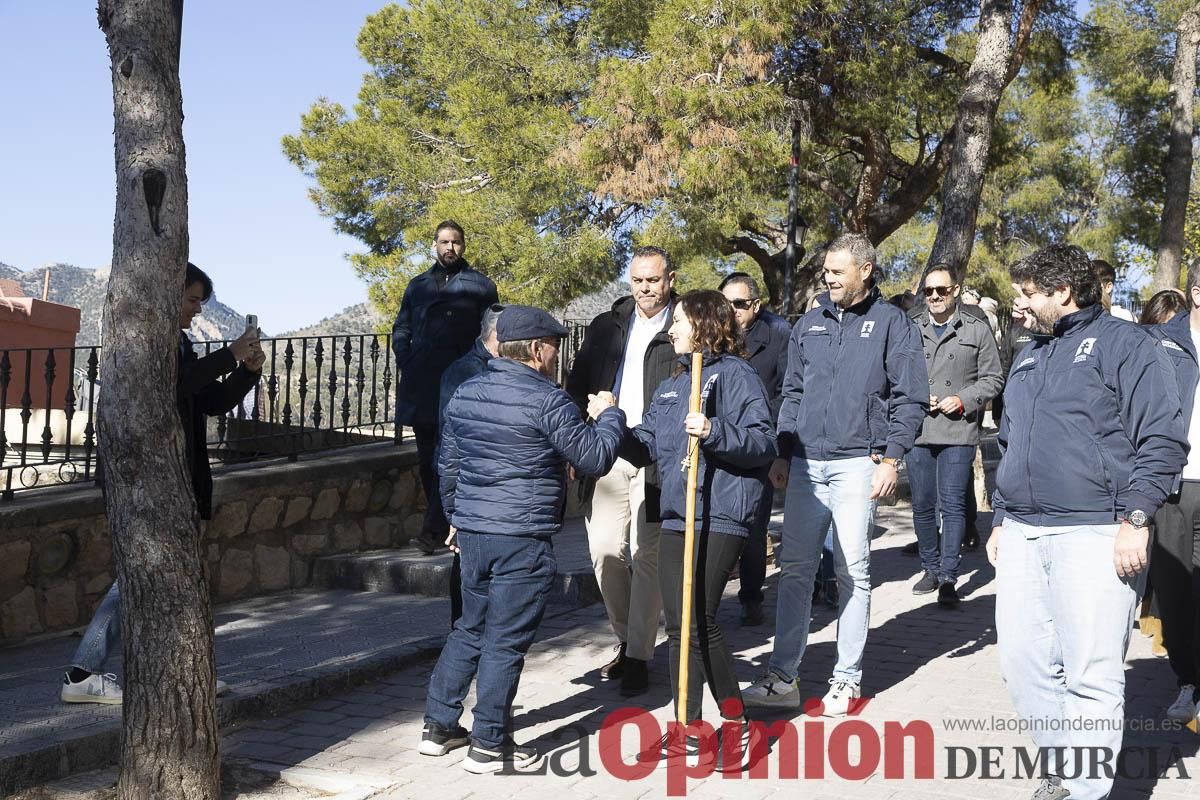 Así ha sido la visita de Isabel Díaz Ayuso a Caravaca de la Cruz