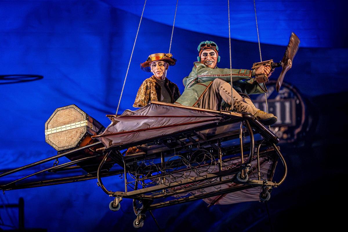 Un momento de 'Kurios', espectáculo del Cirque du Soleil.