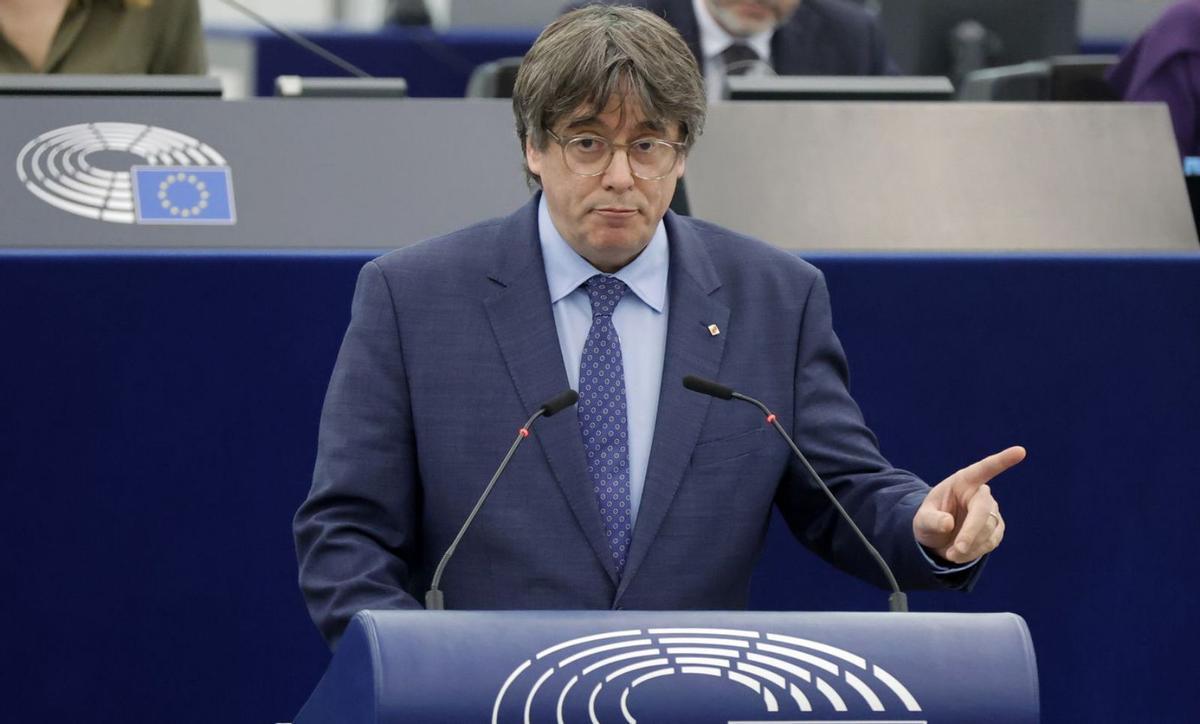 Carta de Puigdemont  a la resta d’eurodiputats