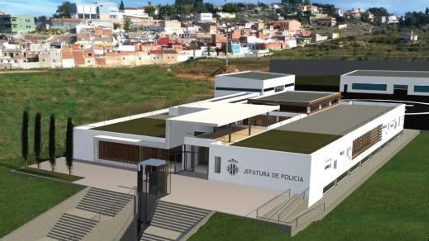 El superávit permite acelerar las obras del nuevo edificio para la policía local de Alzira