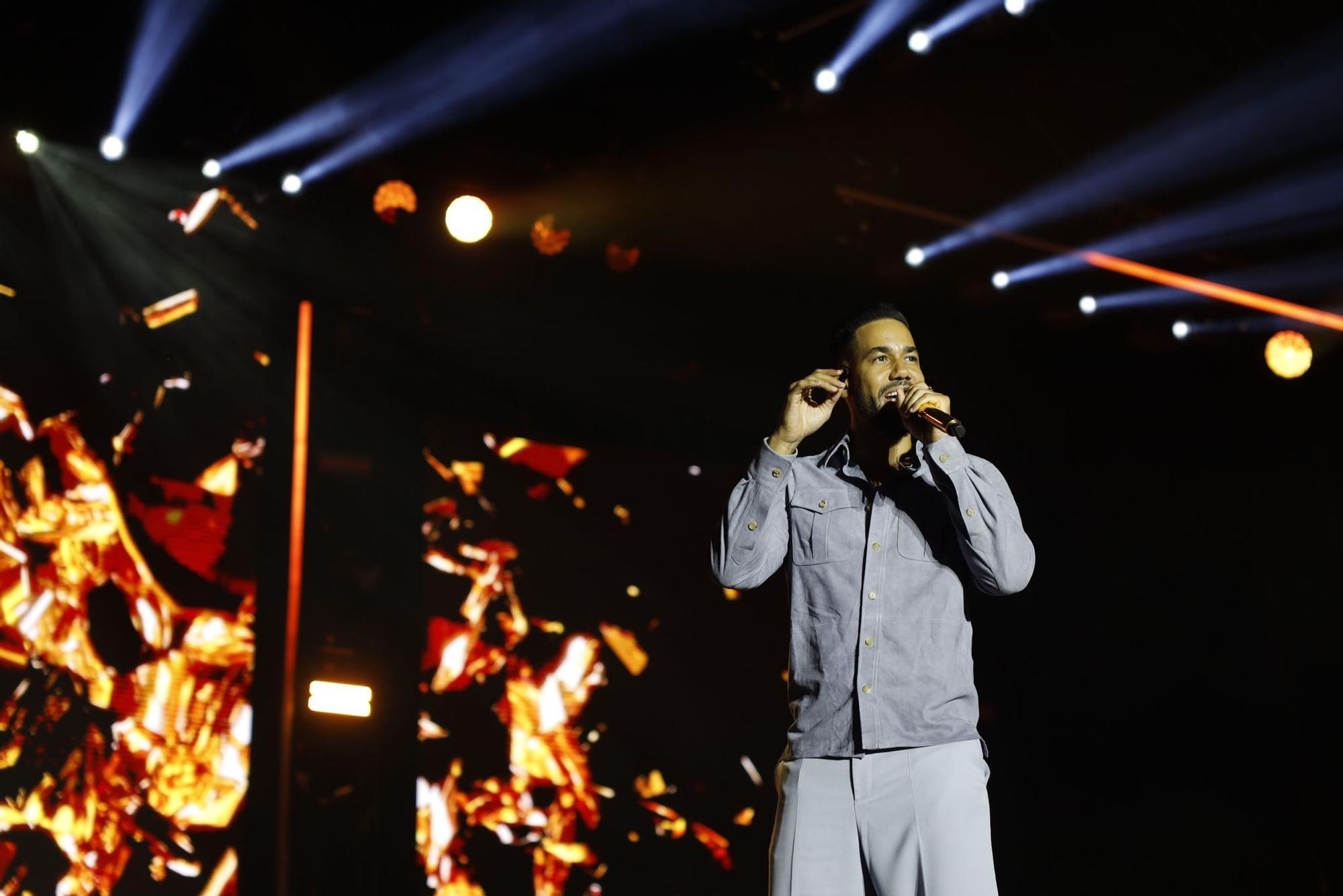 Concierto de Romeo Santos en la Feria de Zaragoza