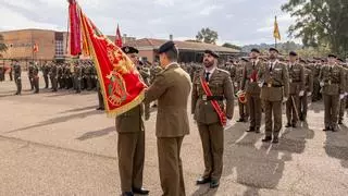 El coronel Ignacio Armada de Losada asume el mando del Regimiento de Infantería La Reina 2 en Cerro Muriano