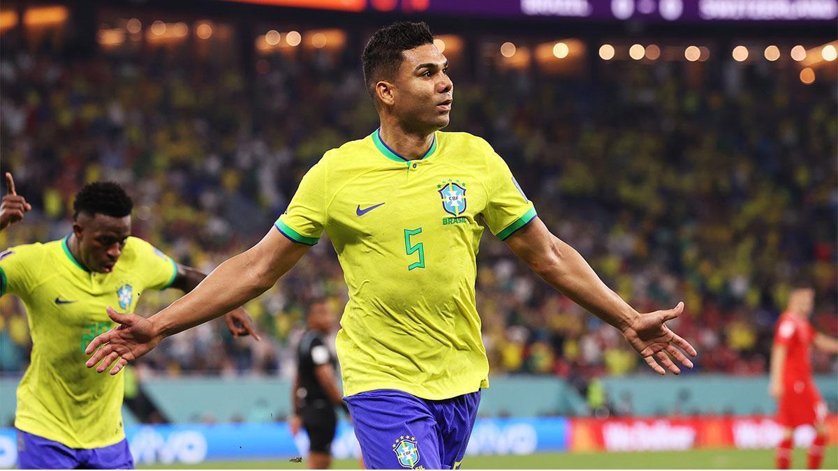 El gol de Casemiro fue suficiente para enviar a Brasil a la fase de eliminación directa