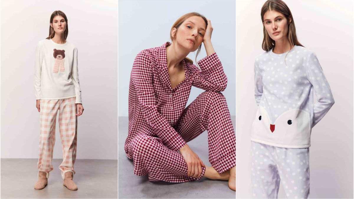 Los pijamas completos más 'cuquis', calentitos y apetecibles son de Sfera: de los diseños navideños a tiernos estampados