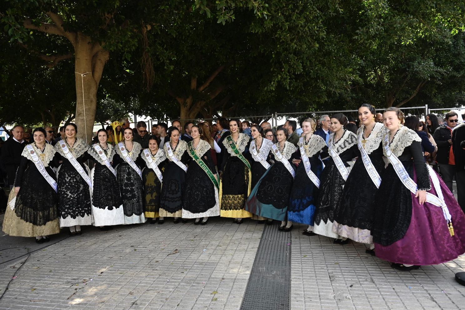 Las imágenes de la quinta 'mascletà' del concurso de Magdalena