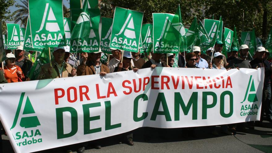 Asaja se unirá a la protesta de los agricultores europeos en Bruselas