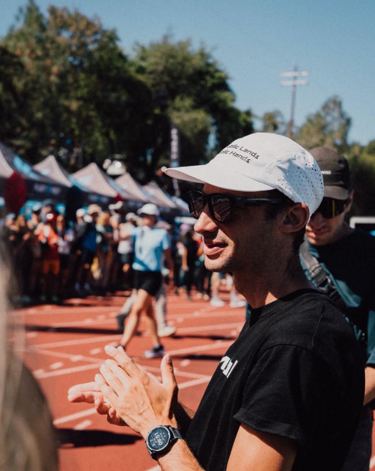 Kilian Jornet, en la meta de la Western States