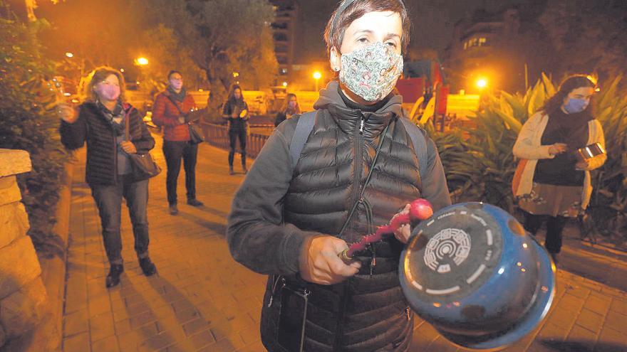 Cacerolada en Mallorca contra la violencia de género