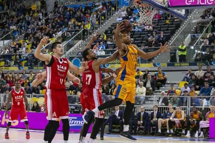 20.01.19. Las Palmas de Gran Canaria. Baloncesto ACB Liga Endesa temporada 2018-19. Herbalife Gran canaria - UCAM Murcia. Gran Canaria Arena. Foto Quique Curbelo