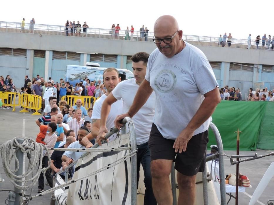 Jornada de puertas abiertas en Águilas con la Armada