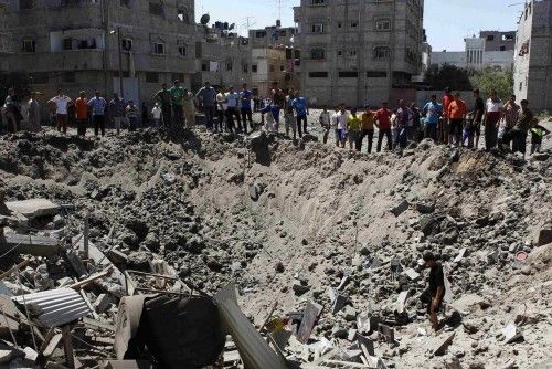 Las bombas vuelven a Gaza