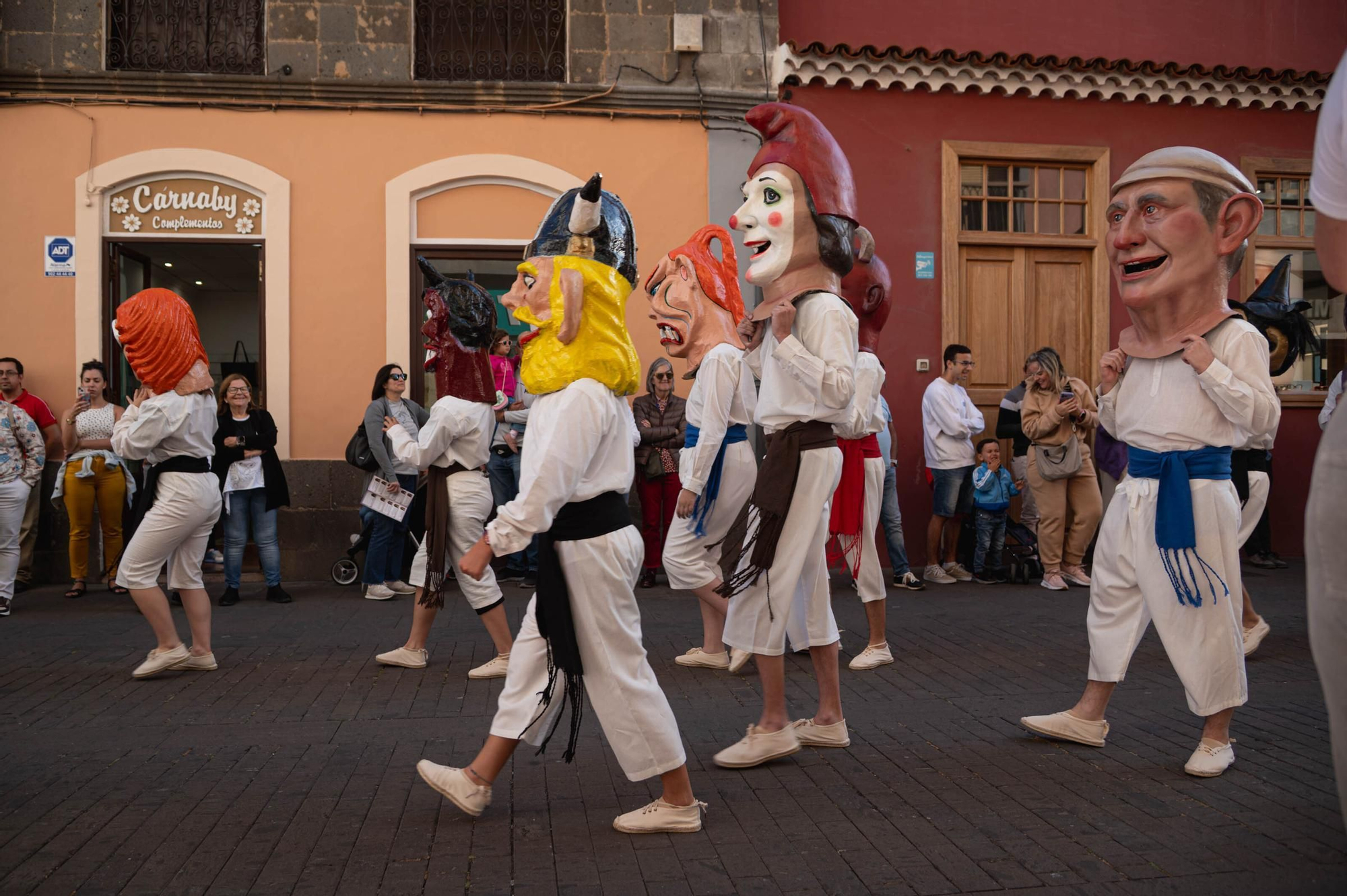 Desfile ‘Diablos y Tarasca’, en La Laguna
