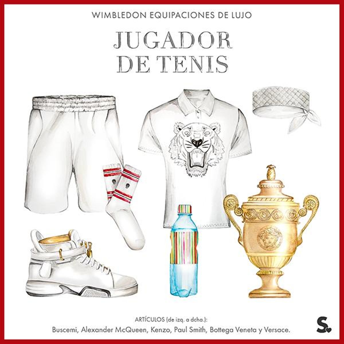 Wimbledon, equipaciones de lujo sobre la pista
