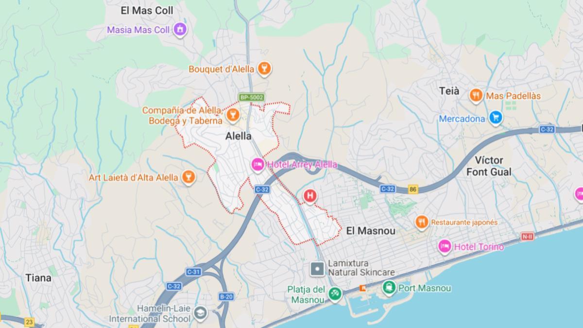 Alella, a 20 minutos de Barcelona