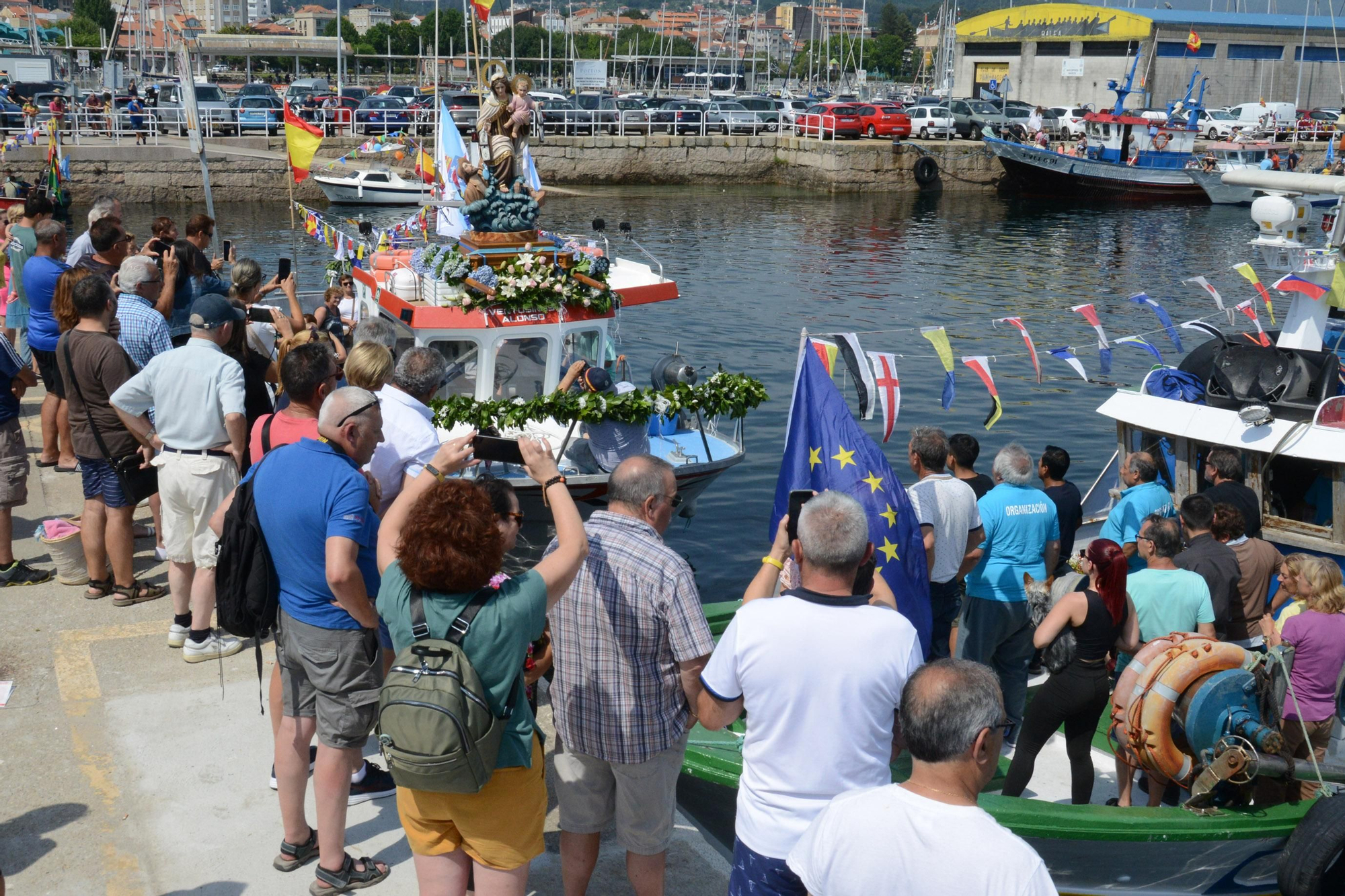 Las celebraciones de la Virgen de Carmen en Cangas