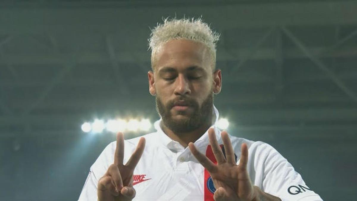 La dedicatoria de Neymar a Kobe Bryant tras marcar al Lille