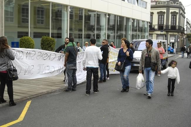 MANIFESTGACION EDIFICIO LA ESPERANZA