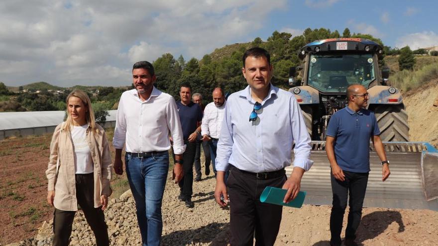 La Comunidad invierte 460.000 euros en mejorar la seguridad del camino rural de la Fuente de Juan González en Cehegín